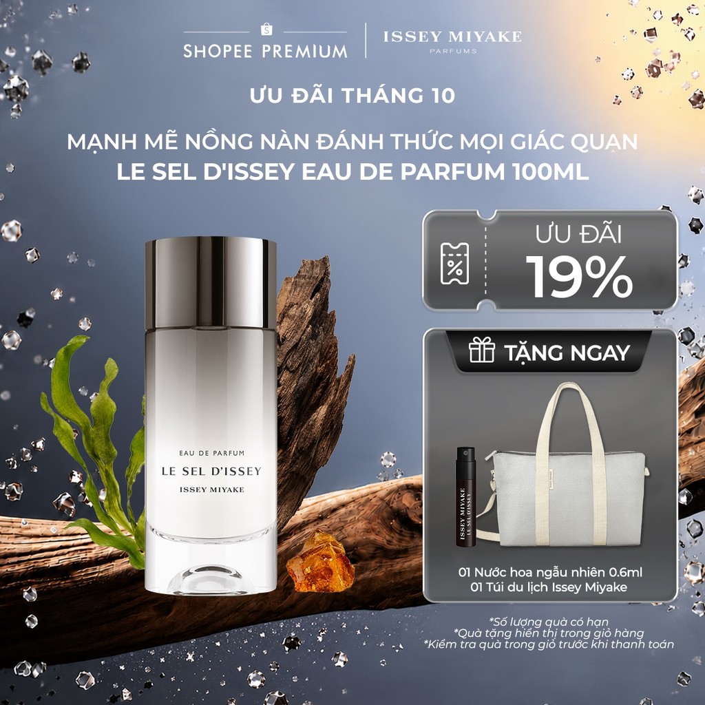 Nước Hoa nam Issey Miyake Le Sel d'Issey Eau De Parfum 100ml