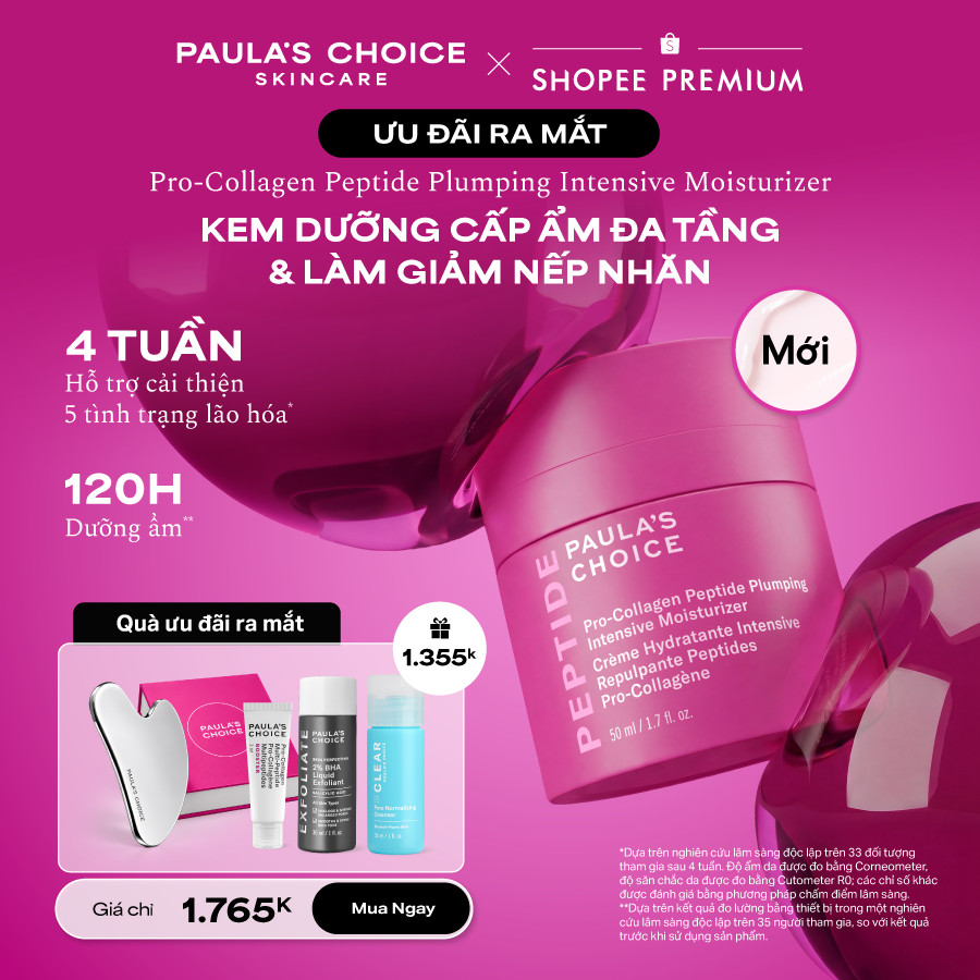 [NEW] Kem dưỡng cấp ẩm đa tầng & làm giảm nếp nhăn Pro-Collagen Peptide Plumping Intensive Moisturizer 50ml 1160