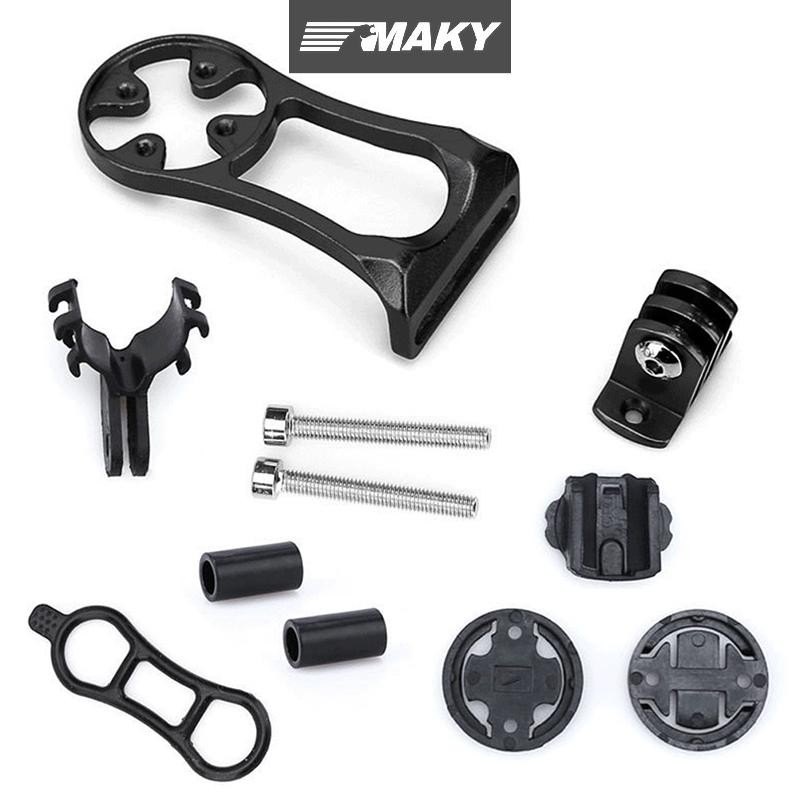Newwellknownepic Giá đỡ máy tính mở rộng giá đỡ đèn cho Bryton Cateye Cyclo xe đạp đường trường Đồng hồ bấm giờ khung dụng cụ đi xe đạp VN