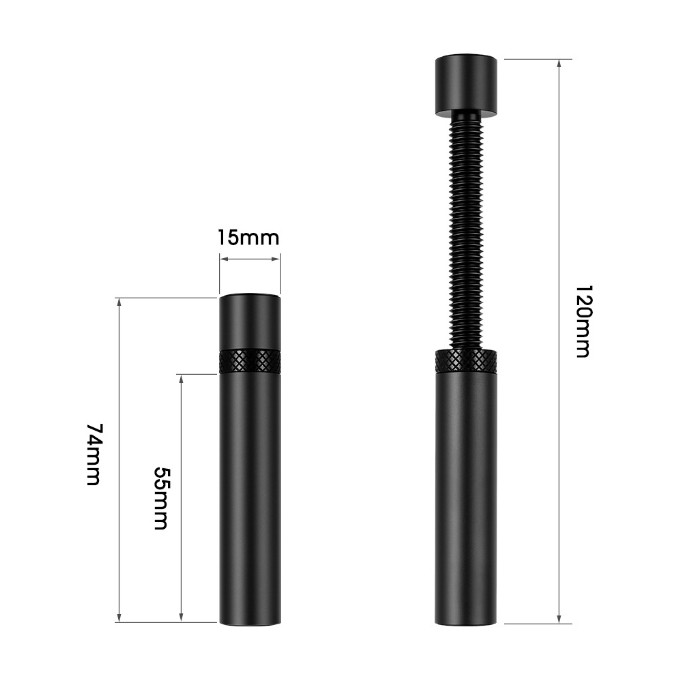 Cây Đỡ VGA Chống Xệ Cong Dạng Vặn Xoáy, Hàng Mới, Độ Bền Cao, Dễ Dàng Điều Chỉnh Độ Cao, Hỗ Trợ Card Màn Hình