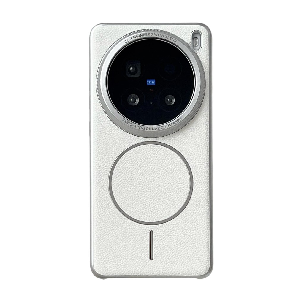 Thích hợp cho vivox200 Vỏ điện thoại Ba bánh mì Vỏ siêu từ tính mới pro Vỏ bảo vệ da họa tiết vải thiều