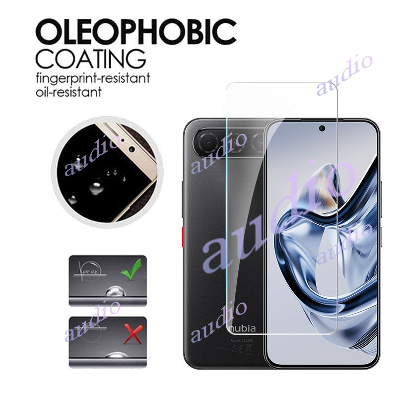 Kính cường lực 3 miếng bảo vệ màn hình cho ZTE Nubia Air 5G 2025, trong suốt, mỏng