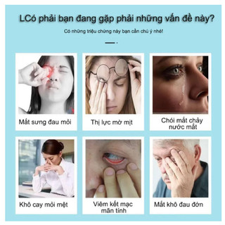 Nước Nhỏ Mắt Giúp Mắt Sáng, Hết Khô, Hết Nhức Mỏi Cải Thiện Thị Lực 15ML