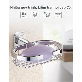 【 KOHLER 】Giá đỡ xà phòng bằng đồng dày cho phòng tắm, phụ kiện phòng tắm, giá đỡ xà phòng vệ sinh