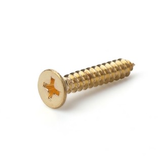 H68 Đồng Thau Cross Countersunk Head Vít Tự Bắt Vít Gỗ Đồng Nguyên Chất Tất Cả Đầu Phẳng Đồng Vít Tự Bắt  M3 / M3.5 / M4 / M5 / M6 * L6-50mm [JYD-ZZ-Z]