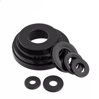 vòng đệm nhựa phẳng Long đền nhựa Đen các cỡ M2 / M2.5 / M3 / M4 / M5 / M6 【 JYD-ZZ-Z】