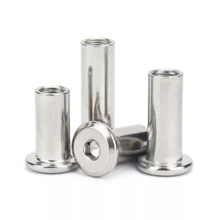 Đinh tán inox, đinh tán vặn ren inox 304 đầu lục giác  M2 / M3 / M4 【 JYD-ZZ-Z】