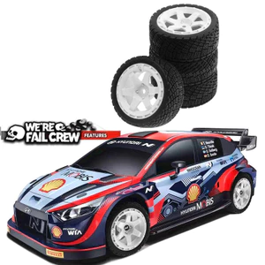 4 Lốp Cao Su 67 Mm Lốp Bánh Xe 12 Mm Lục Giác Cho Tamiya TT02 TT02B TT01 TT01ETA06 XV01 XV02 PTG-2 1 / 10 RC Racing Xe Nâng Cấp Phần