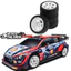 4 Lốp Cao Su 67 Mm Lốp Bánh Xe 12 Mm Lục Giác Cho Tamiya TT02 TT02B TT01 TT01ETA06 XV01 XV02 PTG-2 1 / 10 RC Racing Xe Nâng Cấp Phần
