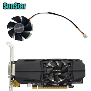 I 'MỚI 45MM FS1250-S2053A GTX1050 GTX1030 Quạt làm mát thẻ Video cấu hình thấp cho GIGABYTE GTX 1050 1050TI GTX 1030 N710 GPU Cooler- *