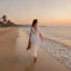FEDAOG Bikini Cover Ups, Ren Viền Sâu Cổ Chữ V Đi Biển Che, Gợi Cảm Trước Nhẹ Sheer Đồ Bơi Che Đi Biển Lớp Lớp