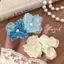 MJnmc Vải Độc Đáo Hoa Tóc Thanh Lịch Dubill Kẹp Handmade Cho Nữ Phù Dâu Phụ Kiện Tóc Mới