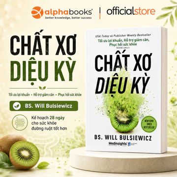 Sách - Chất Xơ Diệu Kỳ - Tối ưu lợi khuẩn, Hỗ trợ giảm cân, Phục hồi sức khỏe (Medinsight)
