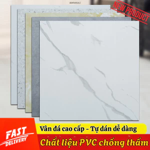 Decal Dán Sàn Vân Đá LUMERA HOME Chất Liệu XPE Chống Thấm Dễ Lau Chùi Dán Tường Dán Sàn