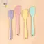 Thìa kem Silicone Thìa chống dính chịu nhiệt Hoàn hảo để nấu nướng & khuấy Dụng cụ nhà bếp cấp thực phẩm ELWW