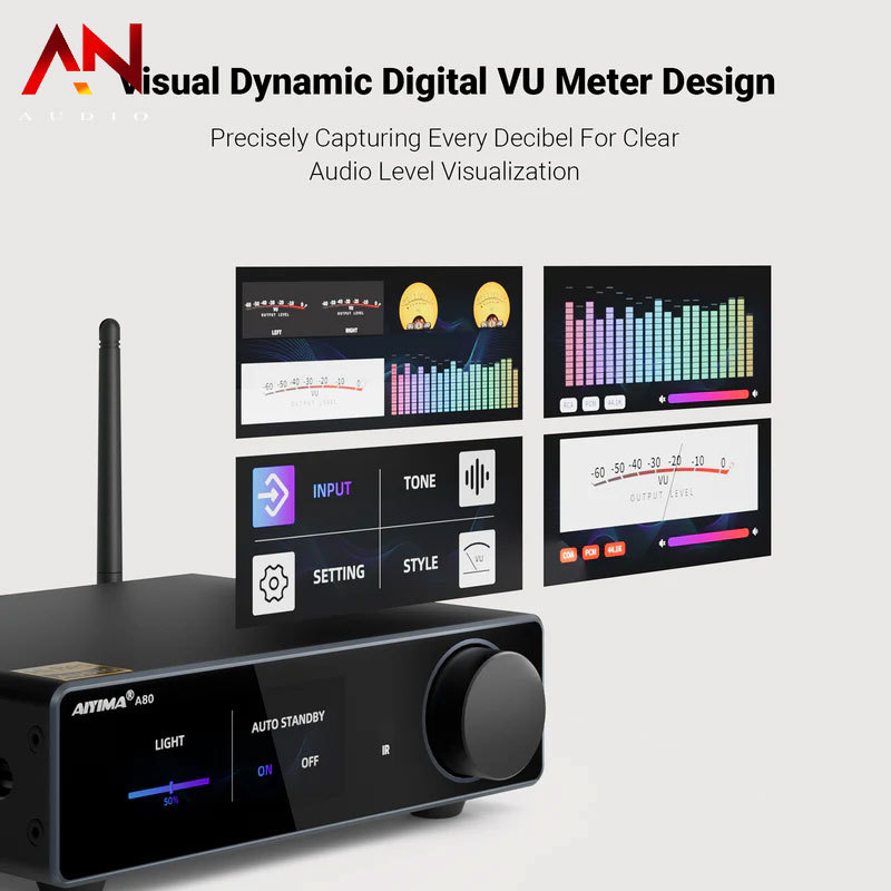 [ Bảo hành 12 tháng] DAC/AMP AIYIMA A80 Chính Hãng | BigBuy360 - bigbuy360.vn
