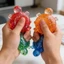 QEARY Rùa Fidget Đồ Chơi, Động Vật Nhỏ Kết Cấu Dính Lấp Lánh Rùa Bóp Đồ Chơi, Đồ Trang Trí Bàn Tăng Chậm Rùa Dễ Thương Đồ Chơi Squishy Ngày Lễ