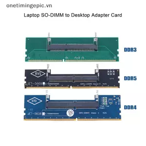 VFZ DDR3 DDR4 DDR5 Laptop SO-DIMM Sang Máy Tính Để Bàn Adapter Thẻ Chuyển Đổi Bộ Nhớ RAM Kết Nối Adapter OTE