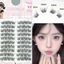 Lông mi giả uốn tóc C màu đen tự nhiên - Lông mịn nhẹ 9-12mm Chiều dài hỗn hợp