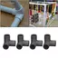 Belleshopp Eujgoov Nhựa PVC Đầu nối góc phải góc Tee 20 mm Đường kính trong 10 CÁI Phụ kiện đường ống 3 chiều cho nội thất ống nước Mối nối nhà kính và kết nối lều (Màu trắng)