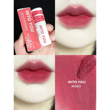 Into you Son Môi Son Môi Blush Lip Glaze Velvet Matte Lâu Dài Không Phai Màu Nữ Sinh Phong Cách Giá Rẻ