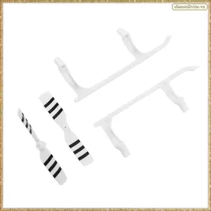 RC Toy Helicopter Nâng cấp C138 Bộ khung gầm và cánh quạt đuôi cho RC ERA C138 Bell 206 1: 33 RC Toy Phụ tùng máy bay trực thăng