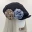 Vải Lanh Xếp Ly Hoa Xuân Hè Mũ Mỏng Phong Cách Mới Họa Sĩ Thoáng Khí Nữ Beret Văn Học 520 Quà Tặng Miễn Phí