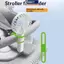MAKY Dây Đeo Silicon Đèn Pin Quạt Giá Đỡ Cho Xe Đạp Đường Núi Xe Đẩy Co Giãn Băng Đa Năng Ngoài Trời Thể Thao Phụ Kiện Làm Mát VN