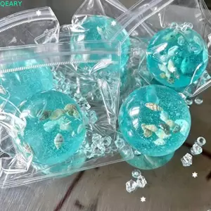 QEARY Seashells Bóp Đồ Chơi, Giảm Lo Âu Sáng Tạo Bóng Squishy Đại Dương, Di Động Handmade Nhào Tay Thư Giãn Vỏ Biển Pinch Trang Trí Nhà Cửa