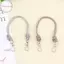 Hodou Nữ Phong Cách Túi Xách Dây Xích Dây Đeo Được Tôn Tạo Bằng Kim Cương Giả Vòng Nút Đóng Thích Hợp Cho Buổi Tối Thường Tự Làm Ví Làm VN
