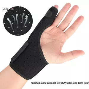 JULYHOT Kẹp Ngón Tay Nhỏ Dây Đeo Ngón Tay Tấm Nhôm Hỗ Trợ Vỏ Bánh Ten Găng Tay Bảo Vệ Ngón Tay Nhỏ Bảo Vệ Cổ Tay Massivedeals