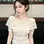 Mùa hè 2026 Phong cách Pháp Rỗng ren một vai Áo sơ mi nhỏ tay ngắn Hot Girl Slim-fit Slimmer Look Gentle Tính khí Niche All @ -