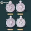 Bộ điều khiển áp suất không khí GE 65mm với cơ chế SPDT Lý tưởng cho hệ thống HVAC Quản lý luồng không khí VN