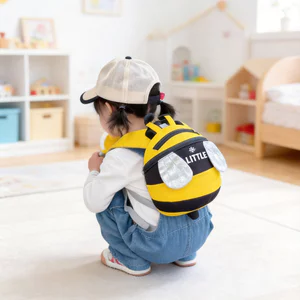 Ba Lô Nhỏ Hoạt Hình Dễ Thương Little Bee Girl Túi Đi Học Cho Bé 1 Tuổi 2 Tuổi Tập Đi Túi Chơi