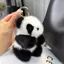 JULYHOT Gấu Trúc Nhỏ Sang Trọng Búp Bê Nữ Túi Đồ Trang Trí Dễ Thương Giả Lông chồn Gấu Trúc Móc Khóa Xe Dễ Thương Gấu Móc Chìa Khóa Xe Ô Tô Quà Tặng Thời Trang Massivedeals