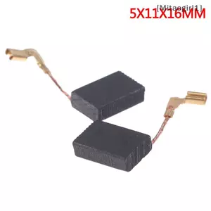 2 Bàn chải Carbon điện động cơ 5X11X16MM mới cho 9553 [Vn]