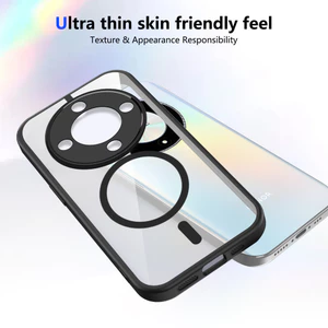 Ốp lưng Honor X70 5G Vỏ từ tính trong suốt mờ cho vỏ điện thoại Honor X70 5G