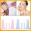 VFZ 4 Cốc Massage Silicon Cupping, Dành Cho Cơ Thể Fac Ne Massage Mắt Hút Chân Không Chăm Sóc Da Mặt Toàn Thân, Chống Lão Hóa Công Cụ Làm Đẹp Louislifecool