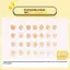 Butter Biscuit Air Cushion Puff Super Soft Bes Bigger Khi gặp phải Water Liquid Foundation Công cụ trang điểm là hai mặt mới