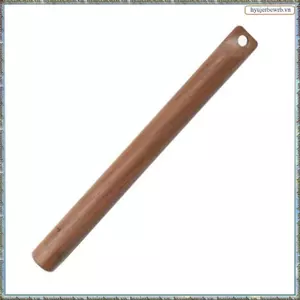 Đen Quả óc chó Gỗ Cán Pin Đục Lỗ Gỗ Chắc Chắn Nướng Bánh Bao Que Dụng Cụ Nhà Bếp Nướng Bánh Ngọt 36x3.5cm