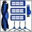 Linh Kiện Thay Thế Cho 11S Max, 15C Max, 30C Max, 39C Max, G10 G20 G30 G32 Robot Bàn Chải Chân Không Bộ Lọc Phụ Kiện