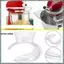 Splash Guard Trong suốt Splash Guard PCTG Splash Guard cho W10616906 Tấm chắn đổ cho máy trộn KN1PS 4.5-5Qt Phù hợp với các mẫu K45SS, KSM75, KSM150PS