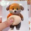 PUSKY 2 Chiếc 3D Chó Con Dễ Thương Stier Bóp Shiba Inu Vỏ Điện Thoại Trang Trí Tiệc Sinh Nhật Trẻ Em Ủng Hộ Lễ Hội Tiếp Liệu VN