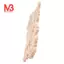 21 * 15cm Gỗ Khắc Không Sơn Onlay Đính Nội Thất Trang Trí Nhà Cửa, 2 Cái
