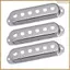 6 Chiếc Đàn Guitar Cuộn Dây Đơn Bằng Đồng Mở 48 / 50 / 52mm Cho Phụ Kiện Đàn Guitar Điện SQ, Bạc