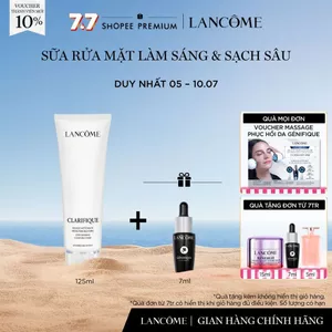 Sữa Rửa Mặt Tạo Bọt, Làm Sáng & Cải Thiện Lỗ Chân Lông Lancome Clarifique Cleansing Foam 125ml