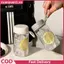 XUAN 450ml Bình Nước Nhựa Chống Rò Rỉ Cốc Nước Di Động Học Sinh Chai Đơn Giản Cà Phê Trà Có Trà Máy Pha Đồ Uống Mùa Hè VN