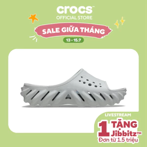 Dép Quai Ngang Unisex Crocs Echo Slide - Atmosphere - 208170-1FT