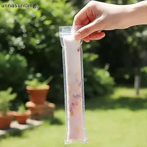 AA 100 Chiếc DIY Ice Popsicle Tủ Đông Túi Khuôn Dùng Một Lần Cho Qui Cream Làm Mùa Hè Vui Vẻ Tại Nhà VN
