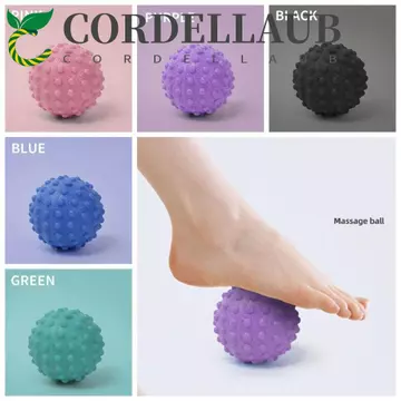 Quả bóng massage thể dục CORDELLAUB, Quả bóng massage Yoga đầy màu sắc, Quả bóng massage chân lồi cầm tay hình chữ sầu riêng thư giãn cơ bắp chân cho bàn chân / vai / cổ